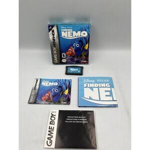 Finding Nemo (Nintendo Game Boy Advance, 2003) Authentic Complete Tested & Works